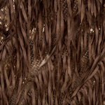 Tulle Franges Sequin Camel - Ribes y Casals