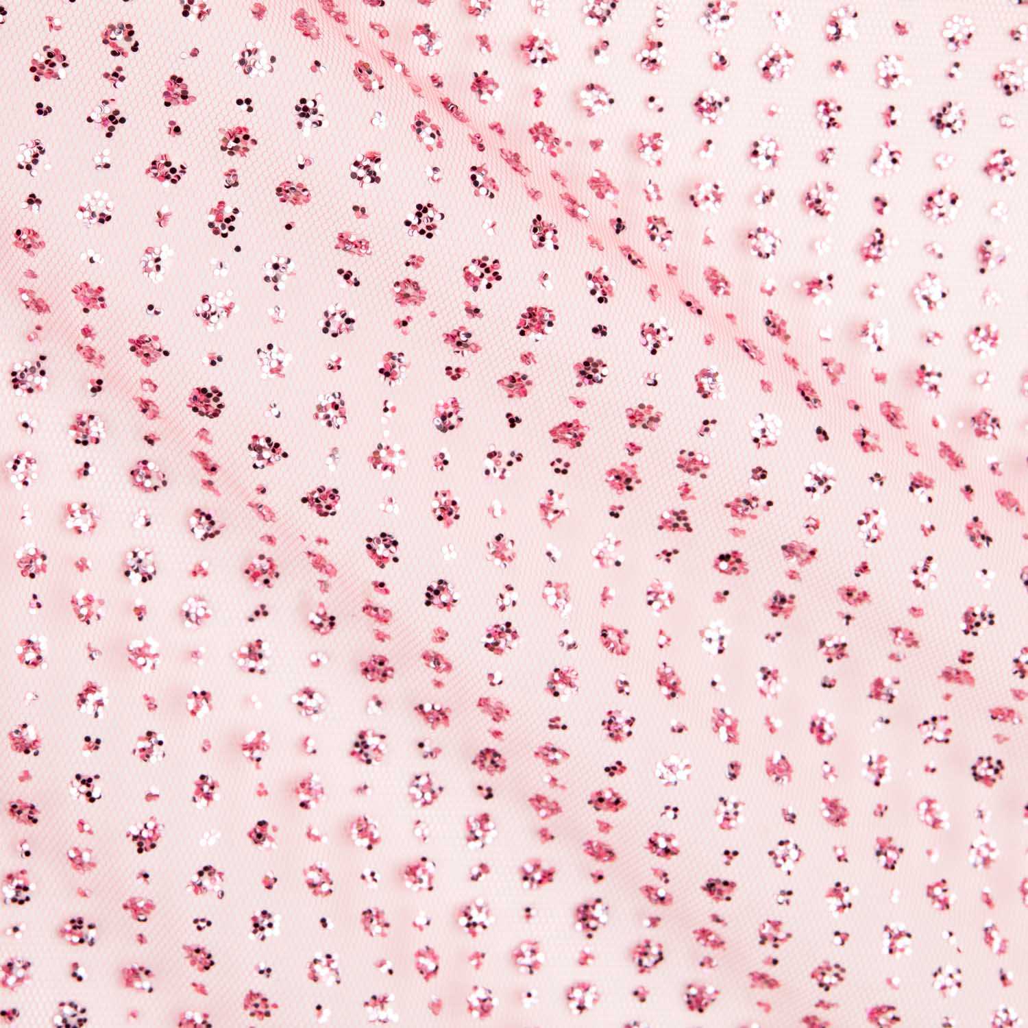 Tulle Paillettes Rouge - Ribes y Casals