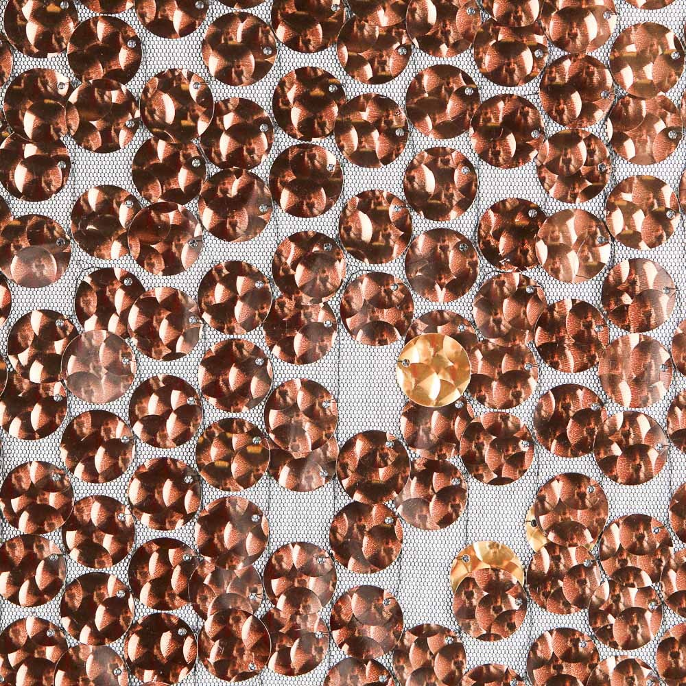 Tulle Sequin Cuivre Rond - Ribes y Casals