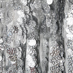 Tulle Sequin Argenté Rond - Ribes y Casals
