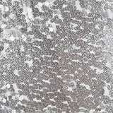 Tulle Sequin Argenté Rond - Ribes y Casals