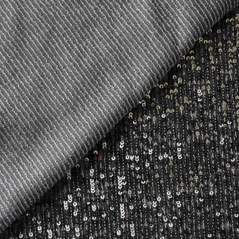 Paillettes Tulle Gris Cendre - Ribes y Casals