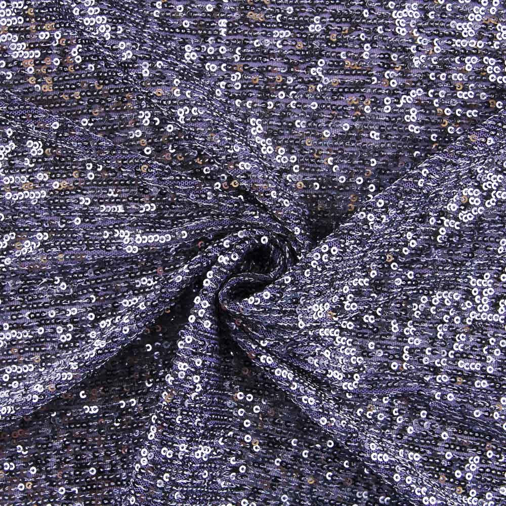 Tulle Paillettes Violet Mode - Ribes y Casals