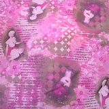 Tulle Lycra Marilyn Roses - Ribes y Casals