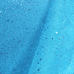 Tulle Moucheté Paillettes Turquoise - Ribes y Casals