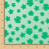 Tulle Plissé Fleur Verte - Ribes y Casals