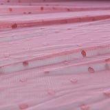 Tulle Plumeti Élastique Corail - Ribes y Casals