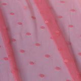 Tulle Plumeti Élastique Corail - Ribes y Casals