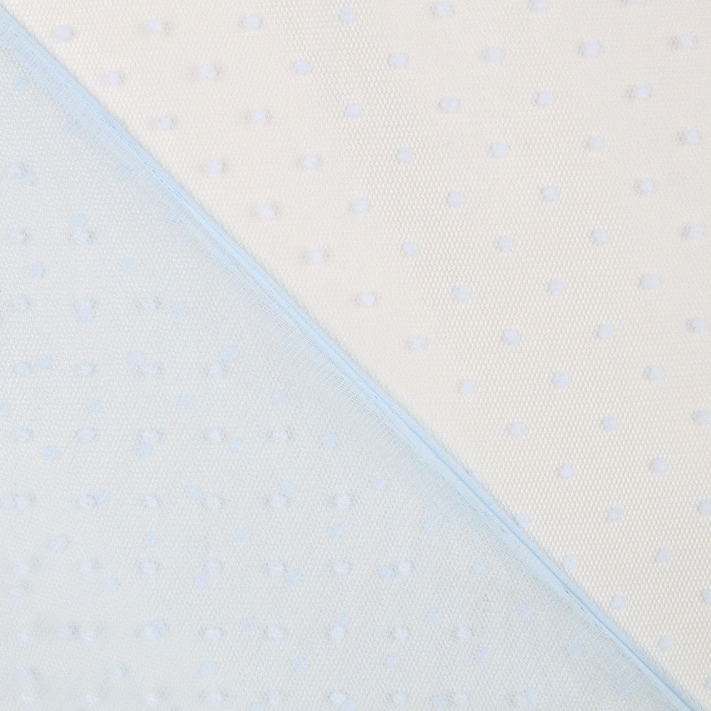 Tulle Semi-rigide Floc Bleu Clair - Ribes y Casals
