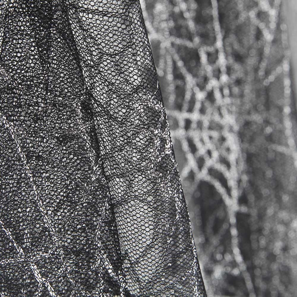 Toile Imprimé Araignée Argent - Ribes y Casals