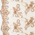 Tulle Brodé Doré - Ribes y Casals