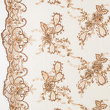 Tulle Brodé Doré - Ribes y Casals