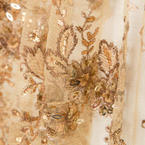 Tulle Brodé Doré - Ribes y Casals