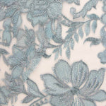 Tulle Brodé Fleur De Porcelaine - Ribes y Casals