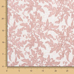 Tulle Brodé Fleurs Rose Chair - Ribes y Casals