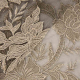 Tulle Brodé Fleur De Vison - Ribes y Casals