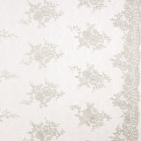 Tulle Brodé Lurex Argent - Ribes y Casals