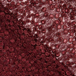 Broderie Fleur Paillette Grenat - Ribes y Casals