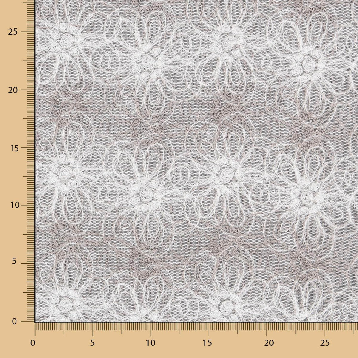 Tulle Fantaisie Fleur Dégradé - Ribes y Casals