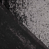 Retal Tul Lentejuela Brillante Negro 80x130 cm - Ribes y Casals