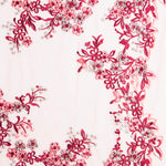 Tulle Paillettes Jardin Fraise - Ribes y Casals