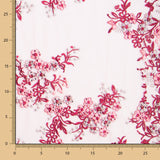 Tulle Paillettes Jardin Fraise - Ribes y Casals