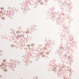 Tulle Paillettes Jardin Rose - Ribes y Casals