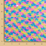 Tulle Paillettes Rectangulaires Couleurs - Ribes y Casals