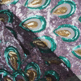 Tulle Fantaisie Paillettes Royal Mauve - Ribes y Casals