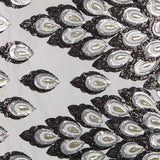 Tulle Fantaisie Paillettes Noir Royal - Ribes y Casals