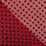 Tulle Lycra Flocage Rouge - Ribes y Casals
