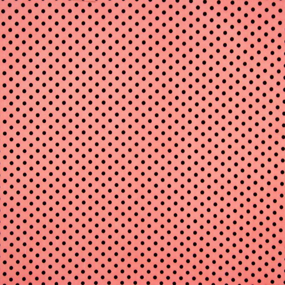 Tulle Lycra Flocage Rose - Ribes y Casals