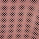 Tulle Lycra Flocage Rose Rhubarbe - Ribes y Casals