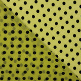 Tulle Lycra Flocage Vert Citron - Ribes y Casals