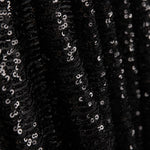 Tulle Lycra Paillette Noir - Ribes y Casals