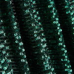 Tulle Lycra Paillettes Vert Foncé - Ribes y Casals