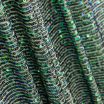 Tulle Lycra Paillettes Vert Clair - Ribes y Casals