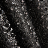 Fleur Brodée Paillette Noir - Ribes y Casals