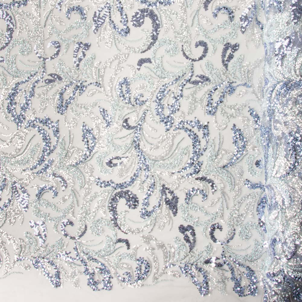 Tulle Strass Poison Bleu - Ribes y Casals