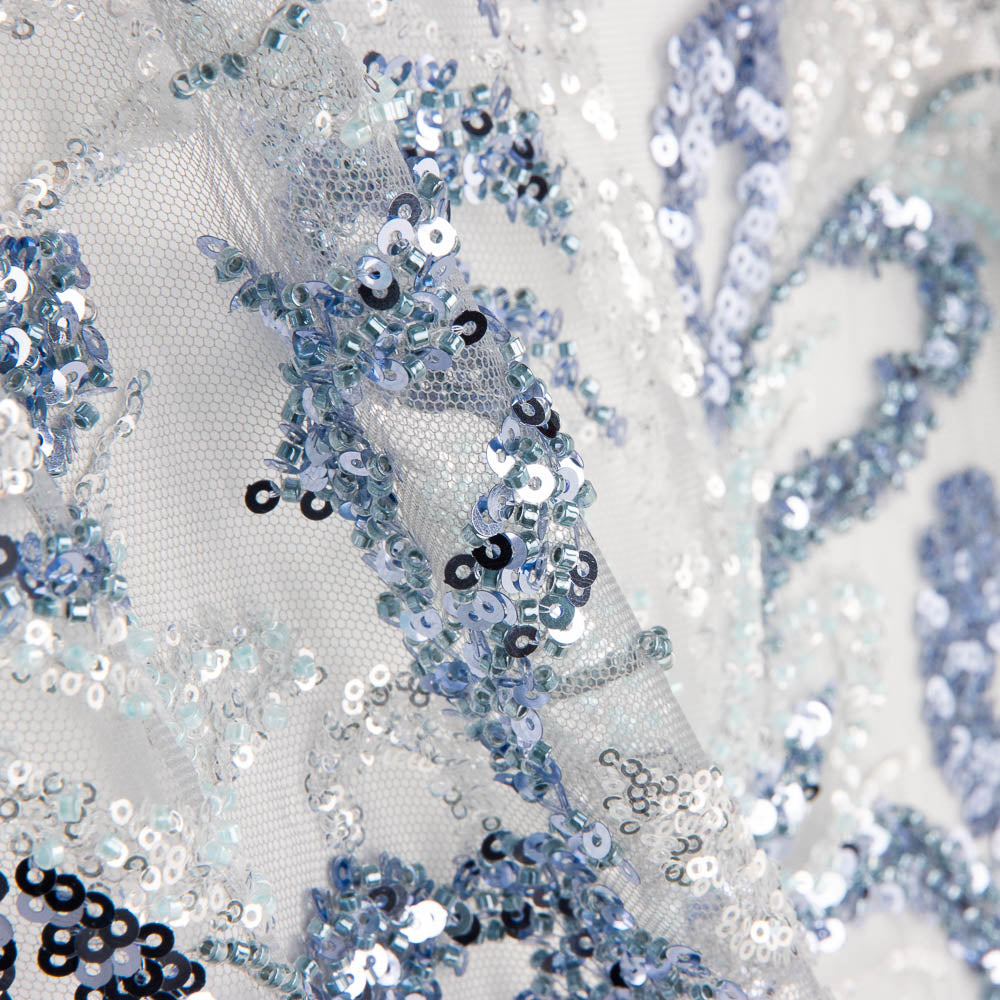 Tulle Strass Poison Bleu - Ribes y Casals