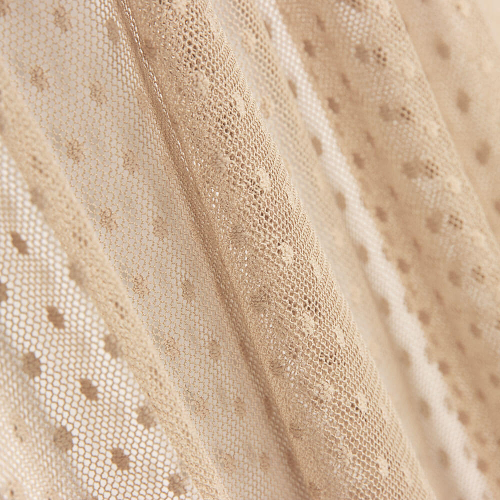 Tulle Plumeti Camel - Ribes y Casals