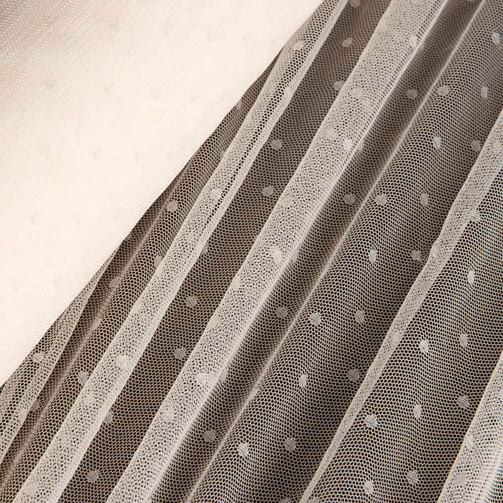 Tulle Plumeti Écru - Ribes y Casals