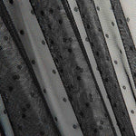 Tulle Plumeti Noir - Ribes y Casals