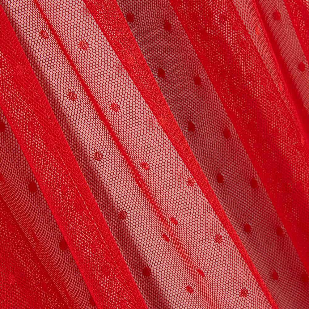 Tulle Plumeti Rouge - Ribes y Casals