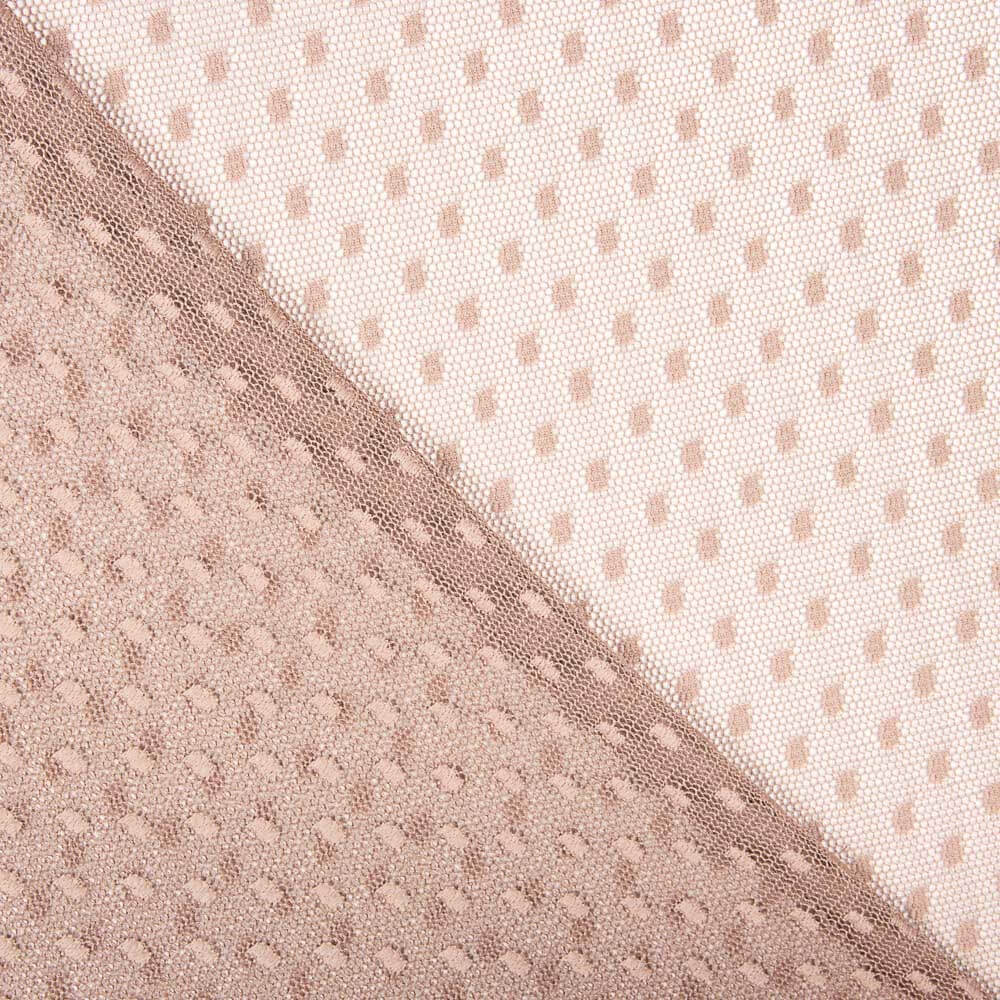 Tulle Plumeti Rose - Ribes y Casals