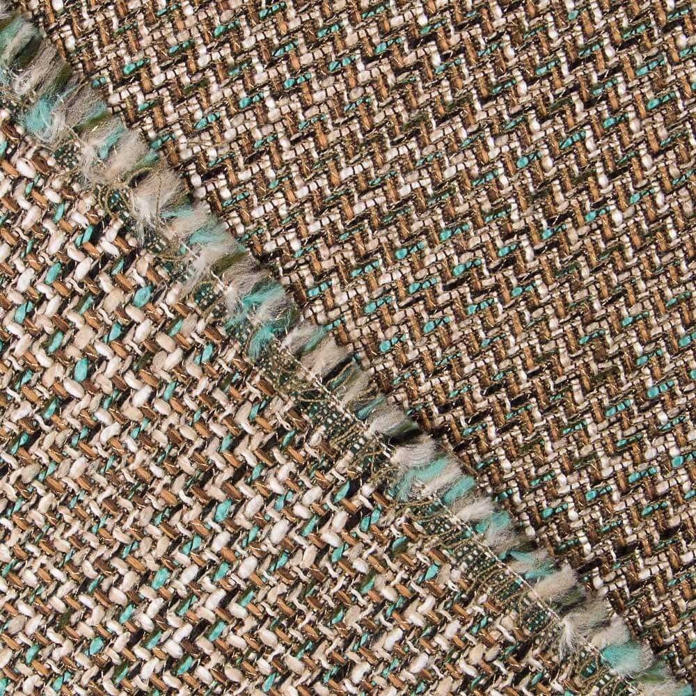 Tweed Lurex Turquoise - Ribes y Casals