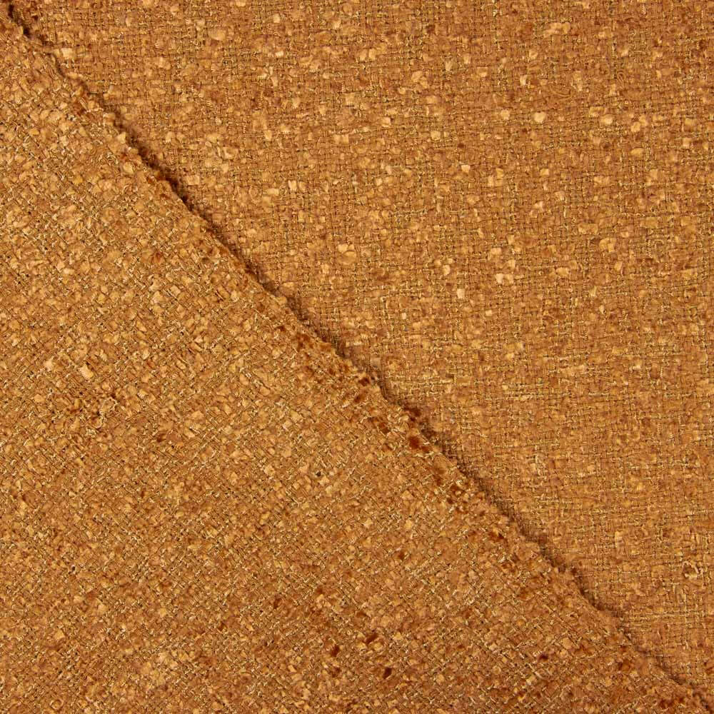 Tweed Laine Boucle Marron - Ribes y Casals