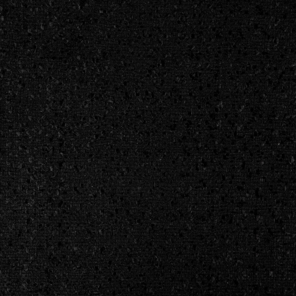 Boucle Laine Tweed Noir - Ribes y Casals