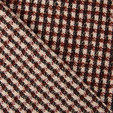 Tweed Laine Carré Marron - Ribes y Casals