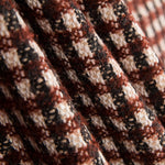 Tweed Laine Carré Marron - Ribes y Casals